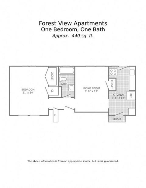 the floor plan of forest view apartments